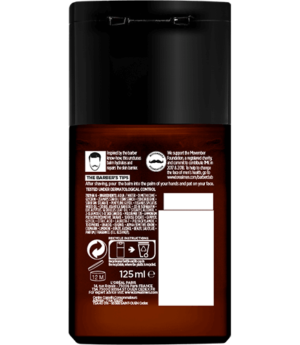 Men Barberclub Beard Hair After Shave Packshot Back